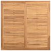 vidaXL Kaffebord Brun 85 x 85 x 45 cm Heltre teak