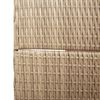 vidaXL Romdeler Beige 292 x 180 cm polyrotting