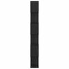 vidaXL Bokskap Svart Eik 70 x 24 x 193,5 cm Konstruert tre