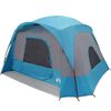 vidaXL Campingtelt 6 personer blå vanntett