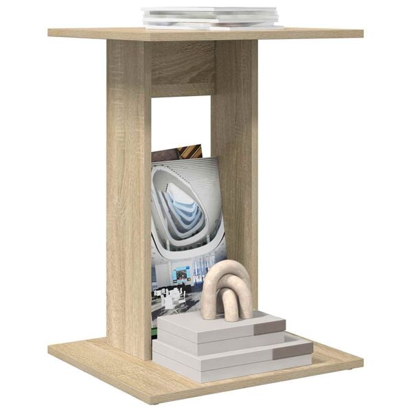 vidaXL Sidetabell Sonoma eik 45 x 40 x 62,5 cm Konstruert tre