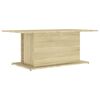 vidaXL Salongbord sonoma eik 102x55,5x40cm konstruert tre