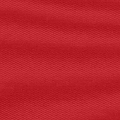 vidaXL Sidemarkise for balkong 165x250 cm rød