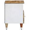 vidaXL Nattbord 40x33x46 cm heltre mango