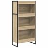 vidaXL Bokskap 60 x 30 x 121 cm Konstruert tre Sonoma