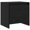 vidaXL Nattbordskap Svart Eik 45 x 34 x 44,5 cm Konstruert tre