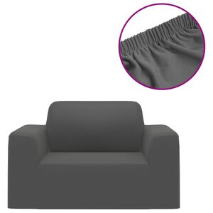 vidaXL Sofaovertrekk polyester antrasitt