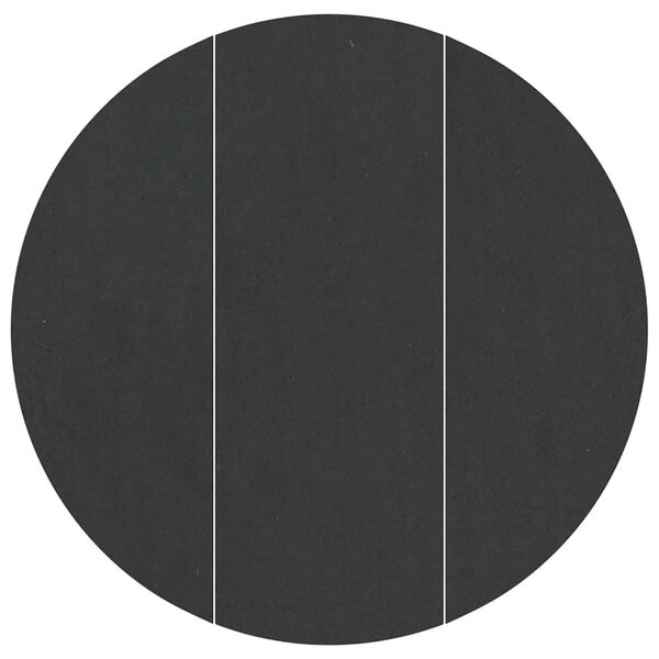 vidaXL Bunnark til basseng Svart Ø 396 cm Polyester geotekstil