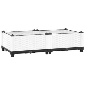 vidaXL H&oslash;ybed 80x40x23 cm polypropylen