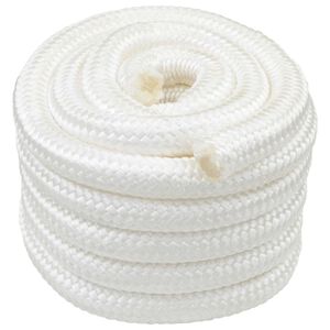 vidaXL B&aring;tsnor 3 mm 10 m Hvit