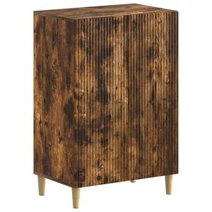 vidaXL Sko Skap ARNHEM 59,5 x 39,5 x 90 cm Konstruert tre R&oslash;kt Eik