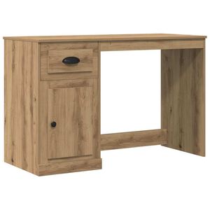 vidaXL Skrivebord Artisan Eik 50 x 115 x 75 cm Konstruert tre