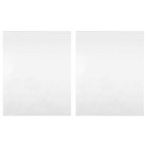 vidaXL Speilfilmer 2 stk selvklebende 90x100 cm PET