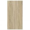vidaXL Apotekskap sonoma eik 30x41x77,5 cm sponplater