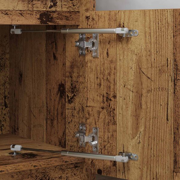 vidaXL Hydraulisk Gassfj&aelig;r 2 pcs s&oslash;lv 280 x 17 x 16 mm PP og Jern