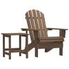 vidaXL Adirondack hagestol med bord heltre gran brun