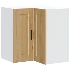 vidaXL Kj&oslash;kken vegg hj&oslash;rneskap Porto artisan eik konstruert tre