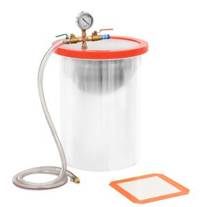 vidaXL Vakuumkammer rustfritt st&aring;l 22,7 L
