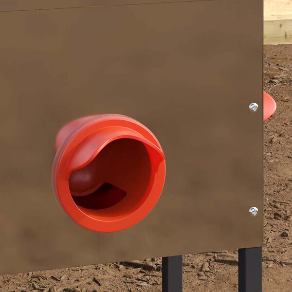 vidaXL H&oslash;nsefutteral 2 pcs s&oslash;lv 41,5 x 20,5 x 33 cm Galvanisert St&aring;l