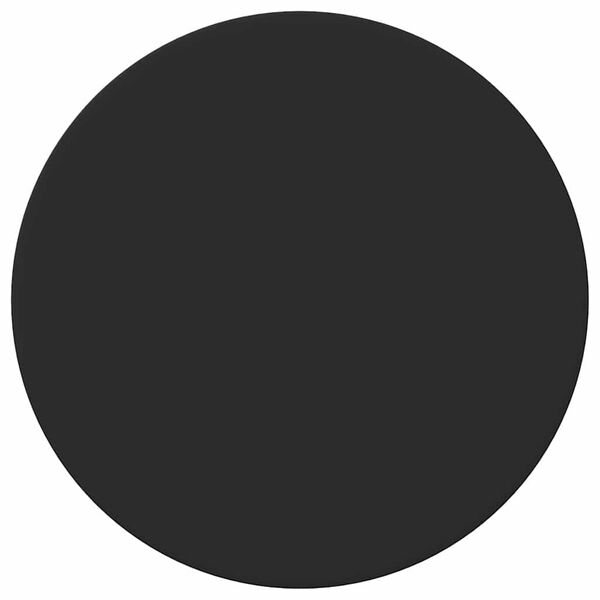 vidaXL Bordplate Svart 70 x 70 x 1,5 cm Konstruert tre