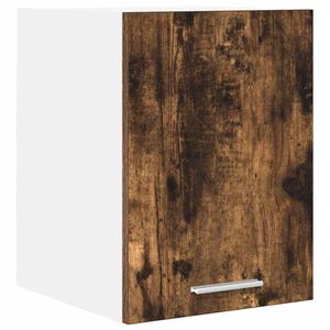 vidaXL Hengende skap R&oslash;kt eik og hvit 30 x 31 x 40 cm Konstruert tre