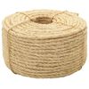 vidaXL Tau 100% sisal 6 mm 250 m