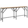 vidaXL Konsollbord Artisan Eik 180 x 30 x 75 cm Konstruert tre