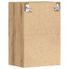 vidaXL Hengende skap "Riga" artisan eik 40x29,5x60 cm konstruert tre