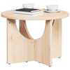 vidaXL Kaffebord Naturlig 50 x 50 x 35 cm Heltre furu