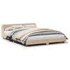 vidaXL Sengeramme uten madrass 160x200 cm heltre furu