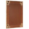vidaXL Baderomsspeil Naturlig 50 x 70 x 3 cm Massiv mango tre