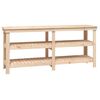 vidaXL Arbeidsbenk 181x50x80 cm heltre furu
