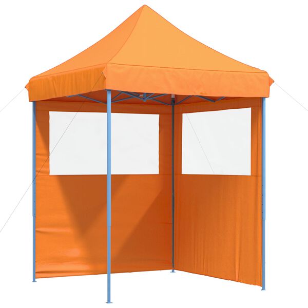 vidaXL Partytelt Oransje 200 x 200 x 306 cm Oxford Stoff