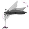 vidaXL Kipp Roma Parasol Anthracite og svart 352 x 251 x 265 cm