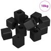 vidaXL Skuffholder 6792 stk. Svart 15 x 15 x 15mm PP Copolymer