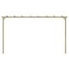 vidaXL Hagepergola impregnert furu 360x200x60 cm