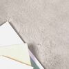 vidaXL Kunstpels Kanin Teppe Olite Beige 80 x 120 cm Polyester