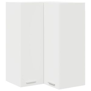 vidaXL Hengende skap med lagring Hvit 57 x 57 x 80 cm Konstruert tre