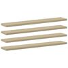vidaXL Hylleplater 8 stk sonoma eik 60x10x1,5 cm sponplate