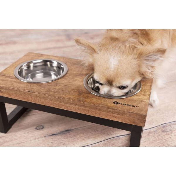 FLAMINGO Matsk&aring;ler med stativ Tommy 2x1600 ml