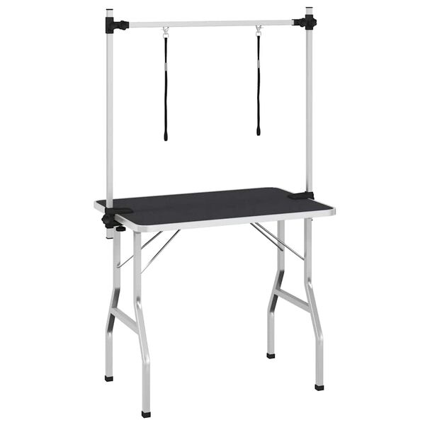 vidaXL Justerbart pleiebord for dyr 2 l&oslash;kker