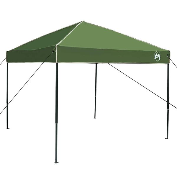 vidaXL Canopy telt gr&oslash;nn 243 x 243 x 251 cm stoff