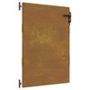 vidaXL Hageport 85x125 cm cortenst&aring;l