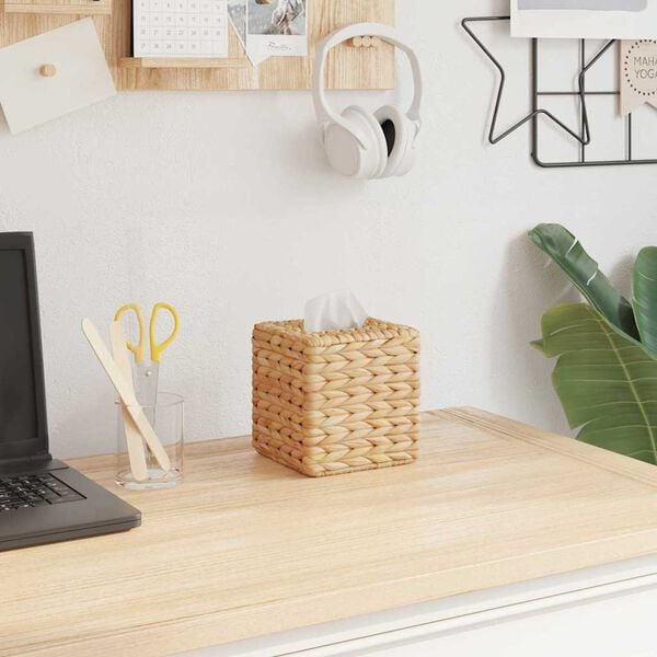 vidaXL Servietteskeforheng 2 pcs Vannhyasint 14,5 x 14,5 x 15 cm