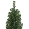 vidaXL Kunstig juletre med 300 LED gr&oslash;nn 210 cm PVC og st&aring;l og plast