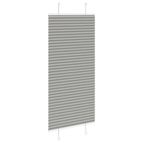 vidaXL pliss&eacute;gardin antrasitt 65x150 cm Stoff Bredde 64,4 cm Polyester