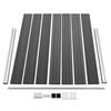 vidaXL Gjerdepanelsett WPC 872x146 cm svart