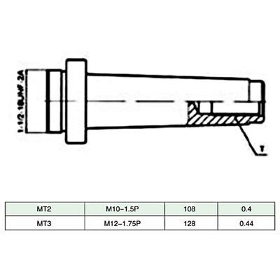 vidaXL Boreverktøy sett 15 stk 50 mm borehode MT3-F1-12