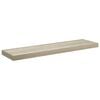 vidaXL Flytende vegghyller 2 stk eik 90x23,5x3,8 cm MDF