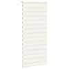 vidaXL Sebragardin marmor beige stoff bredde 95,9 cm polyester